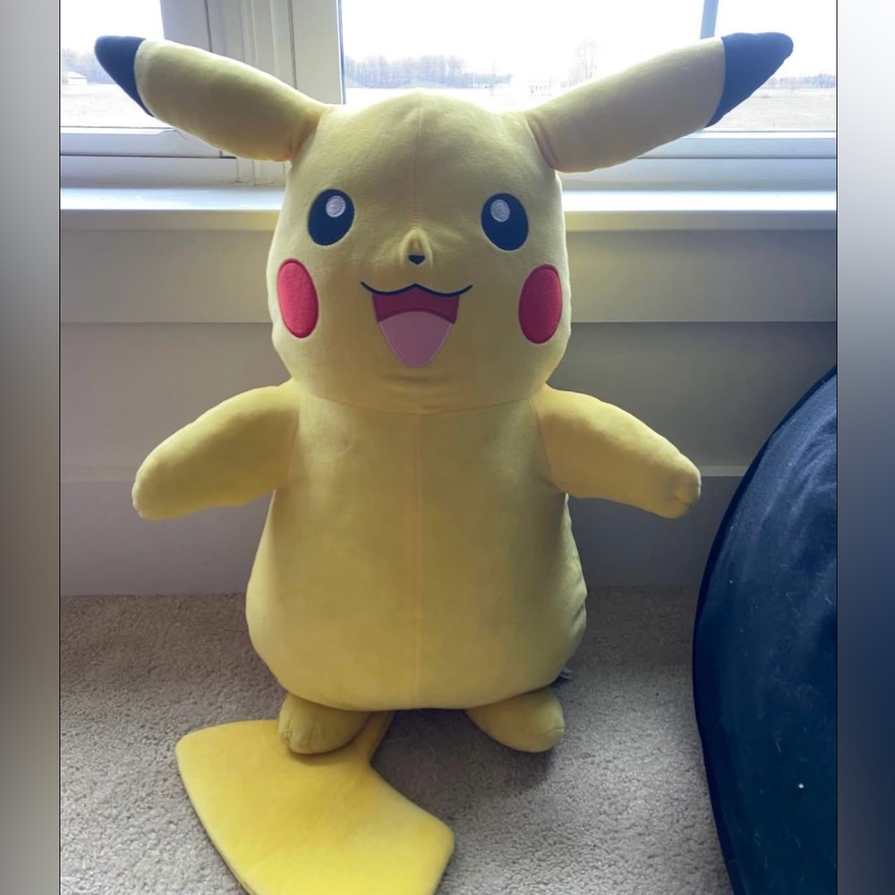 24 inch limited edition Yellow Pikachu Plush